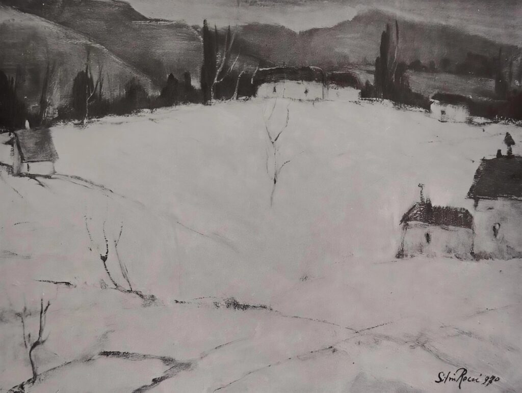Collina d'inverno